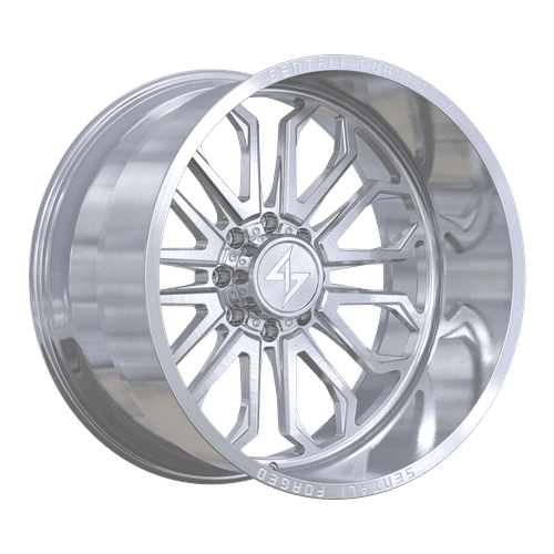 Sentali Forged SF-3 Brushed Milled 22x10 -24 5x127mm 71.5mm