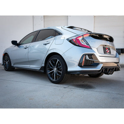 aFe Takeda 3in 304 SS Cat-Back Exhaust System w/CF Tips 17-20 Honda Civic Sport L4-1.5L (t)