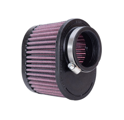 K&N Univ Clamp-On Air Filter - 1-3/4in FLG O/S 4in X 3in B 3in X 2in T 2-3/4inH OVAL