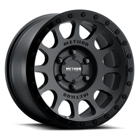 Method MR305 NV 18x9 18mm Offset 6x5.5 108mm CB Double Black Wheel