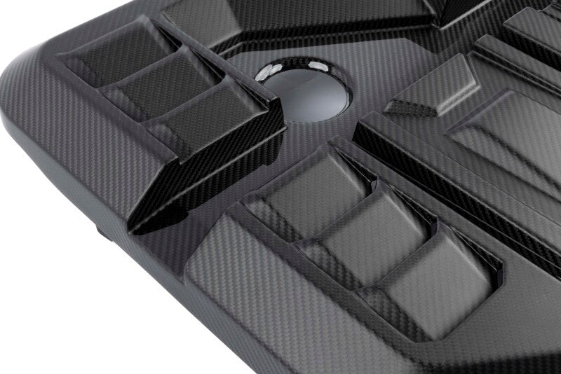 Dinan 21-27 BMW M2/M3/M4 (G80/G82/G87) Matte Carbon Fiber Engine Cover w/Gloss Accents