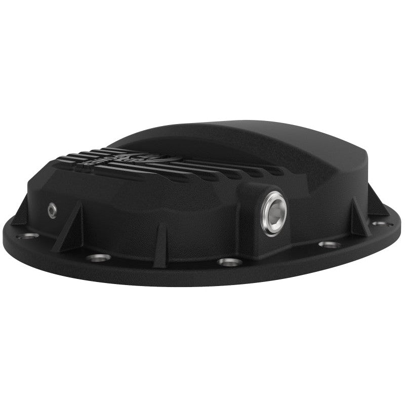 aFe Pro Series GMCH 9.5 Rear Diff Cover Black w/ Machined Fins 19-20 GM Silverado/Sierra 1500