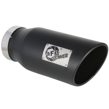 aFe Large-Bore HD 5in 409SS DPF-Back Exhaust System w/Black Tip 19-20 Ram Diesel Trucks L6-6.7L (td)