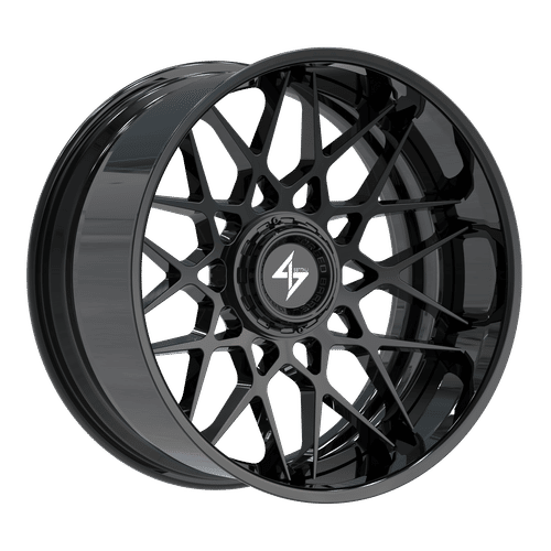 Sentali BFX5 Gloss Black 22x12 -44 8x165.1|8x180mm 125.2mm