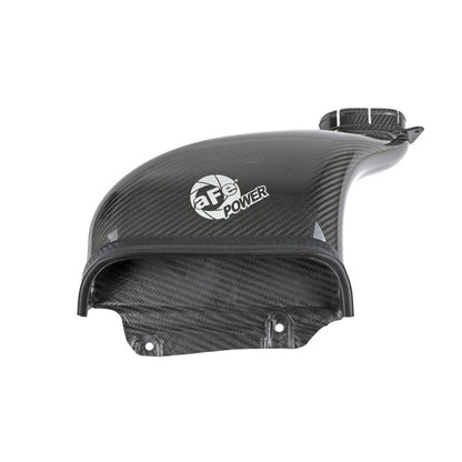 aFe Quantum Cold Air Intake System Scoop 18-20 Ford F150 EcoBoost V6-3.5L/2.7L - Carbon Fiber