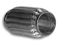 Vibrant SS Turbo FLEX Coupling with Interlock Liner 4in inlet/outlet x 8in long