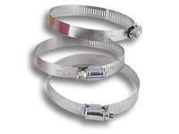 Vibrant S.S. Worm Gear Clamps Pack of 10 - Clamping Range: 2.04in - 3.00in (52mm - 76mm)