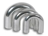 Vibrant 2.75in O.D. Universal Aluminum Tubing (180 degree Bend) - Polished