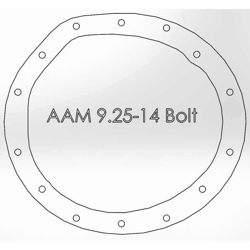 afe Front Differential Cover (Raw; Street Series); Dodge Diesel Trucks 03-12 L6-5.9/6.7L (td)