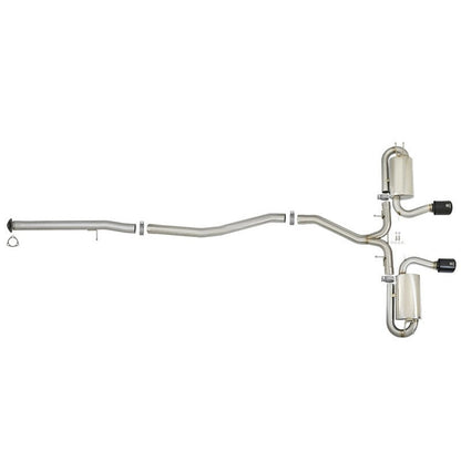 aFe Takeda 3in 304 SS Cat-Back Exhaust w/ Dual Center Black Tips 17+ Honda Civic Si (2dr) I4 1.5L