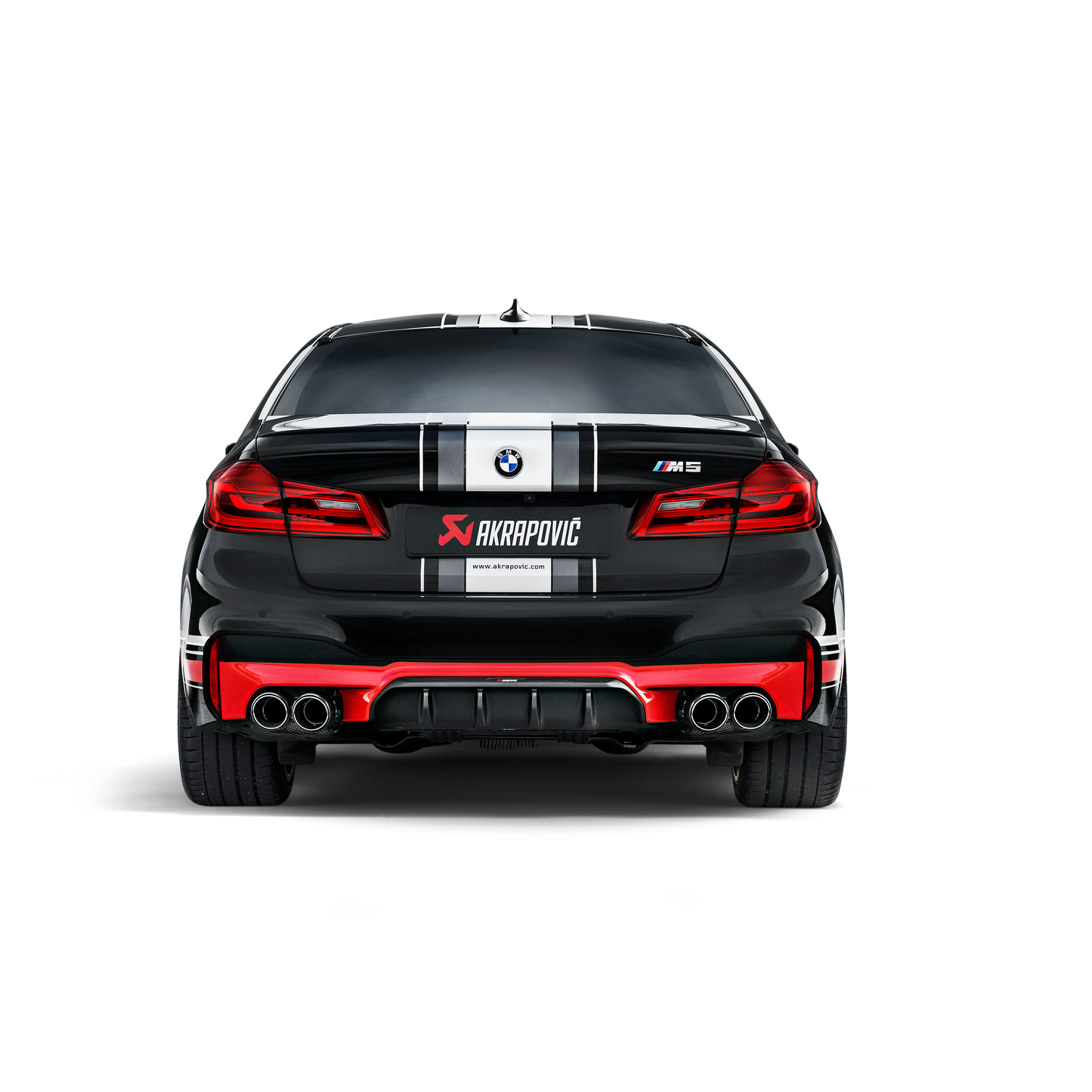 Akrapovič Evolution Line Catback Exhaust System (Titanium) w/o Tips - 2018-2023 BMW M5 (F90)