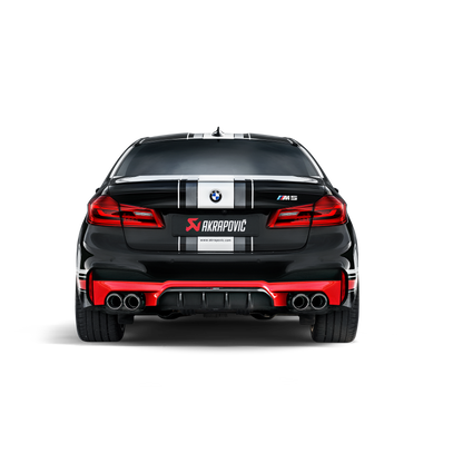 Akrapovič Evolution Line Catback Exhaust System (Titanium) w/o Tips - 2018-2023 BMW M5 (F90)
