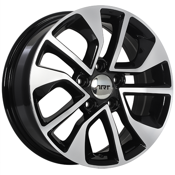 ART Replica REPLICA 138 Gloss Black - Machined Face 16x6.5 +45 5x114.3mm 64.1mm