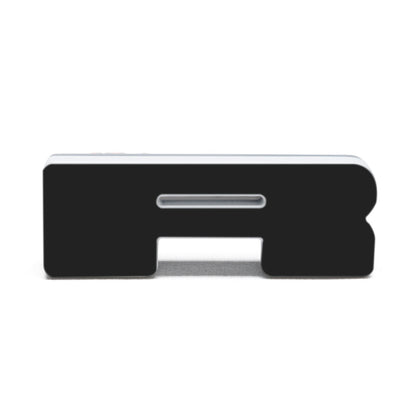 ORACLE Lighting Universal Illuminated LED Letter Badges - Matte Blk Surface Finish - R