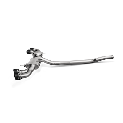 Akrapovič Evolution Line Catback Exhaust (Titanium) w/o Tips - 2008-2025 Nissan GT-R