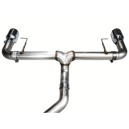 AWE 19-23 BMW 330i / 21-23 BMW 430i Base G2X Track Edition Axle Back Exhaust - Chrome Silver