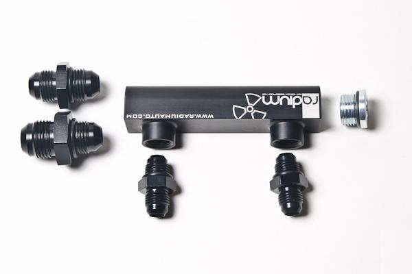 Radium Engineering Bosch Pumps 4 Port Manifold