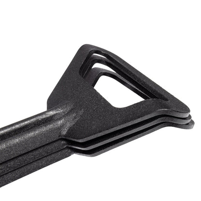 Go Rhino Xventure Gear Sharktooth Stackable Shovel - Textured Black