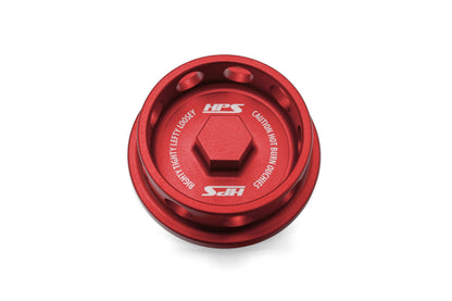 HPS Performance Billet Aluminum Engine Oil Cap Honda Accord, Red, 5269-104R