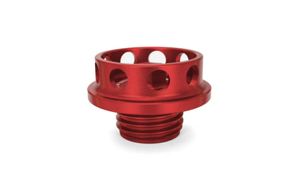 HPS Performance Billet Aluminum Engine Oil Cap Honda Accord, Red, 5269-104R