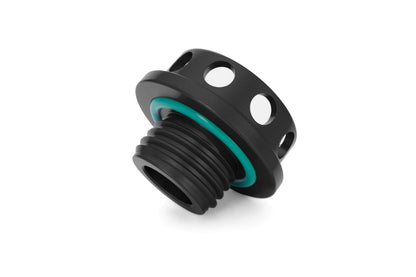 HPS Performance Billet Aluminum Engine Oil Cap Honda Civic, Black, 5269-104WB