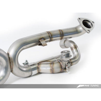 AWE Tuning Porsche 991 SwitchPath Exhaust for Non-PSE Cars Chrome Silver Tips