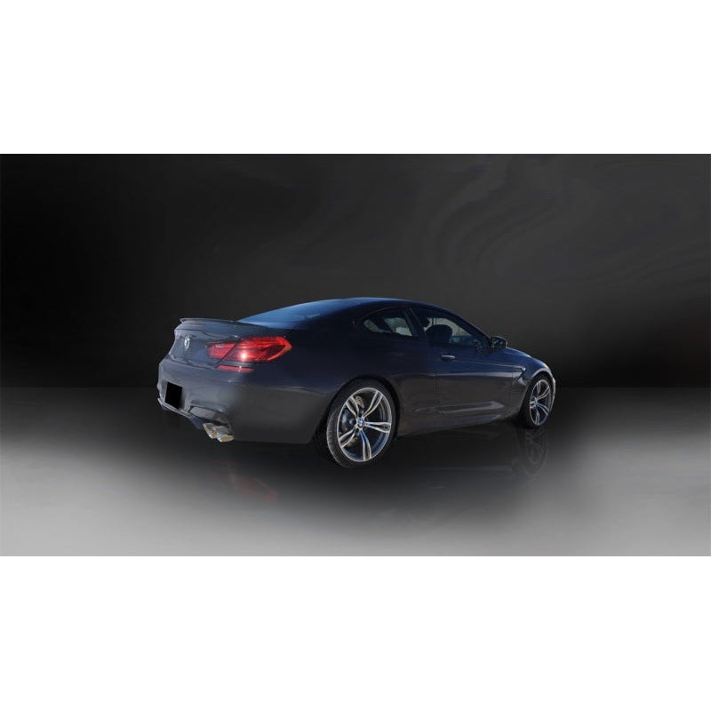 Corsa 12-15 BMW M6 F12 / F13 / F06 Polished Sport Axle-Back Exhaust