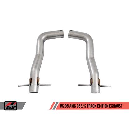AWE Tuning Mercedes-Benz W205 AMG C63/S Sedan Track Edition Exhaust System (no tips)