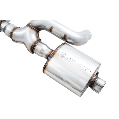 AWE Tuning 07-18 Jeep Wrangler JK/JKU 3.6L Tread Edition Axle-Back Dual Exhaust - Chrome Silver Tips