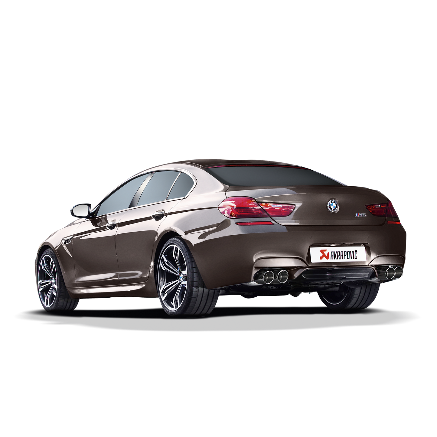 Akrapovič Evolution Line Catback Exhaust System (Titanium) w/Carbon Tips - 2013-2017 BMW M6 Gran Coupe (F06)
