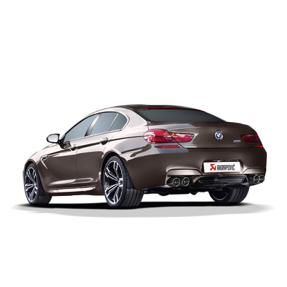Akrapovič Evolution Line Catback Exhaust System (Titanium) w/Carbon Tips - 2013-2017 BMW M6 Gran Coupe (F06)