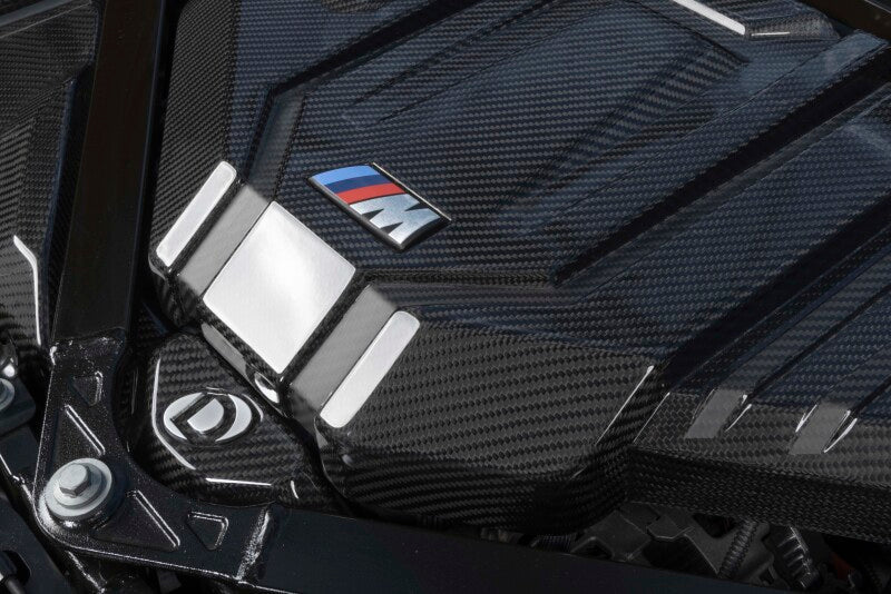 Dinan 21-27 BMW M2/M3/M4 (G80/G82/G87) Gloss Carbon Fiber Engine Cover w/Matte Accents
