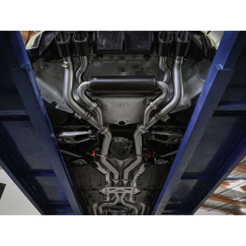 aFe MACHForce XP Exhausts Cat-Back SS 21 BMW M2 Competition L6-3.0L w/Polished Tips
