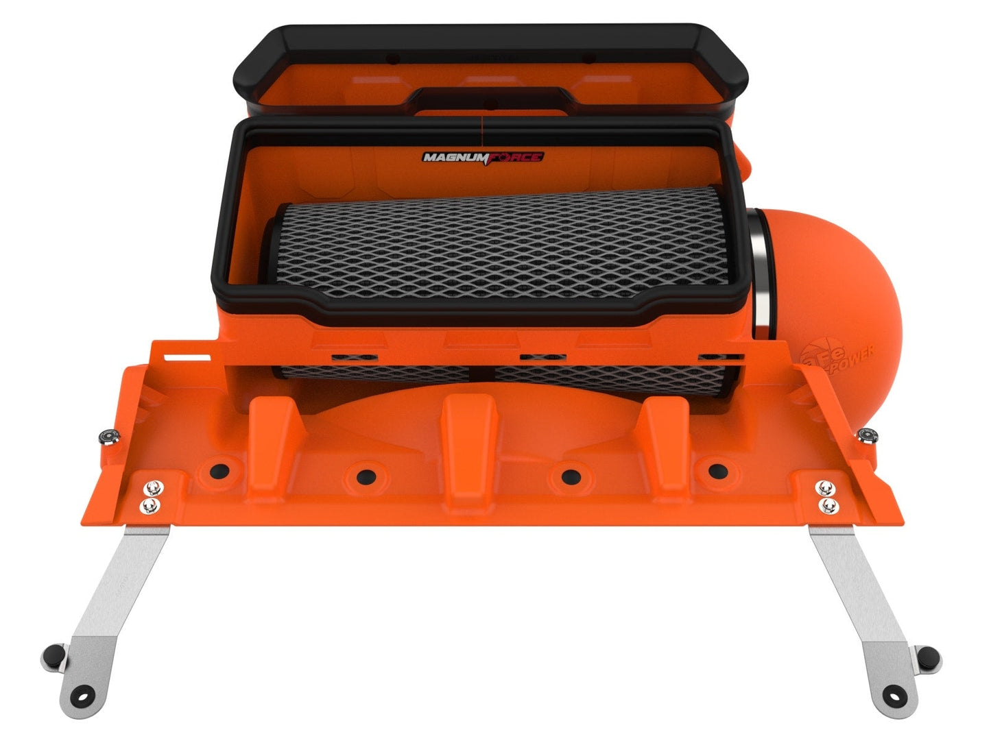 aFe Magnum FORCE Stage2 Orange Edition Cold Air Intake System w/Pro 5R - 2021-2023 RAM 1500 TRX V8-6.2L