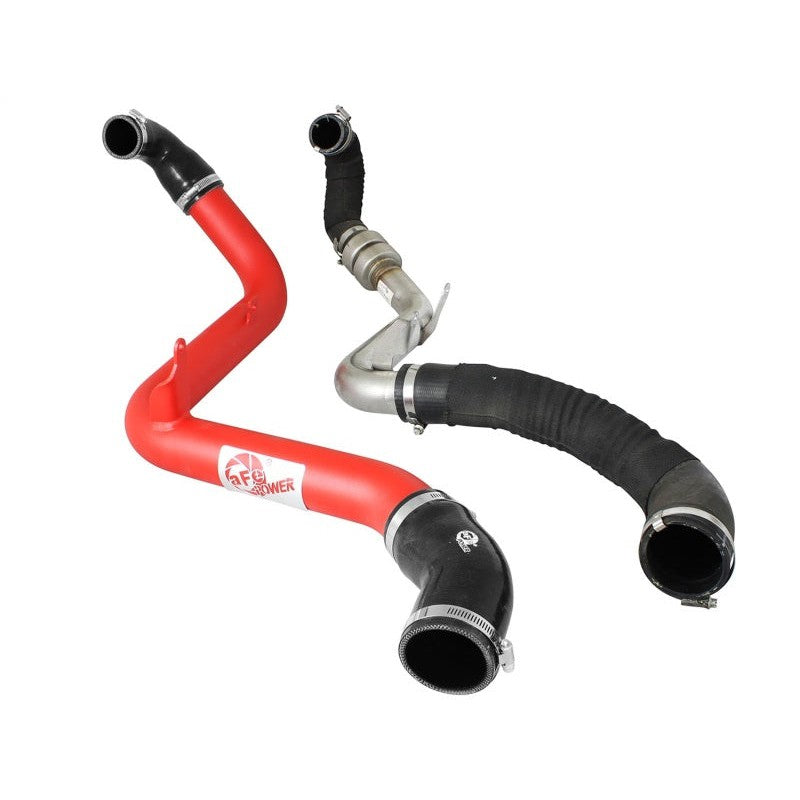 aFe BladeRunner 2.5in Red Intercooler Tube Hot Side 12-16 Ford Focus ST 2.0L (t)
