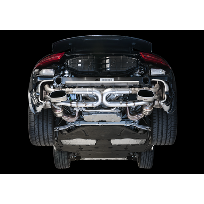 AWE Tuning 991 Carrera Performance Exhaust - Use Stock Tips
