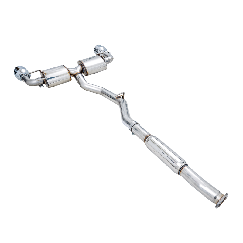AWE Tuning Subaru BRZ/ Toyota GR86/ Toyota 86 Touring Edition Cat-Back Exhaust- Chrome Silver Tips