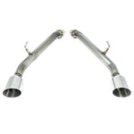 Remark 2014+ Infiniti Q50 Axle Back Exhaust w/Stainless Steel Single Wall Tip