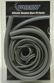 Vibrant Silicon vac Hose Pit Kit Blk 5ft- 1/8in 10ft- 5/32in 4ft- 3/16in 4ft- 1/4in 2ft-3/8in