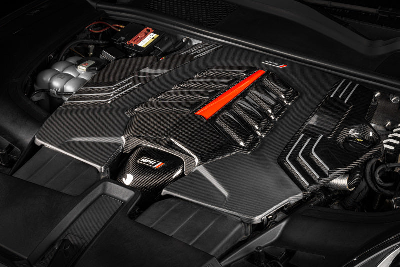 APR 20-24 Audi Q7/Q8/RS Q8/SQ7/SQ8 (4M) 2.9T/3.0T/4.0T Twill Carbon Fiber Engine Cover