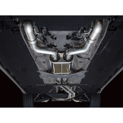 AWE Tuning 19-23 Audi C8 S6/S7 2.9T V6 AWD Touring Edition Exhaust - Diamond Black Tips