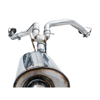 AWE Tuning 19-21 RAM 1500 5.7L (w/Cutouts) 0FG Dual Rear Exit Cat-Back Exhaust - Diamond Black Tips