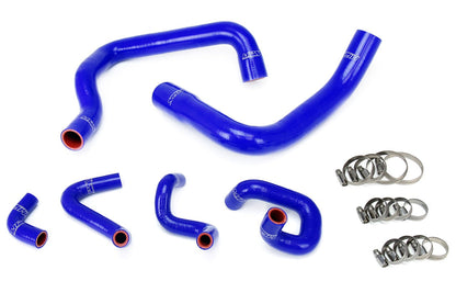 HPS Blue Silicone Radiator + Heater Hose Kit 1986-1993 Ford Mustang GT Cobra 57-1010-BLUE