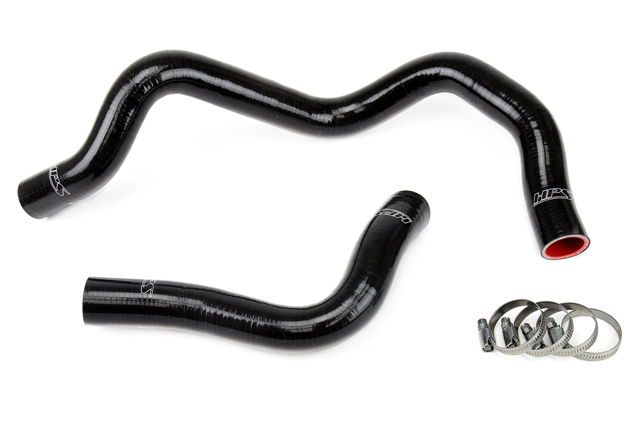 HPS Silicone Radiator Coolant Hose Kit 1999-2005 Mazda Miata NB, Black, 57-1031-BLK
