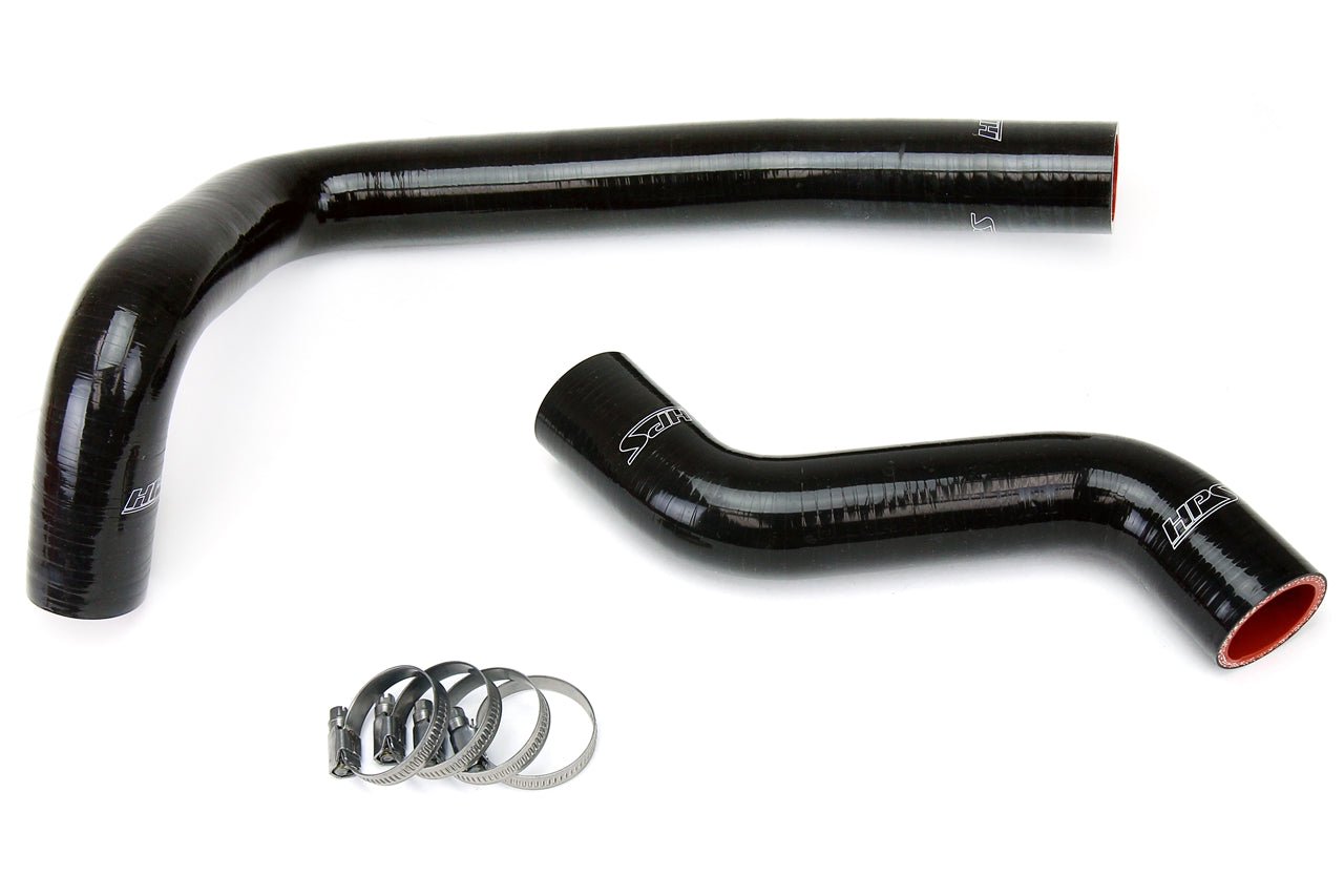 HPS Black Silicone Radiator Hose Kit 1993-1995 Mazda RX7 FD3S FD 57-1035-BLK