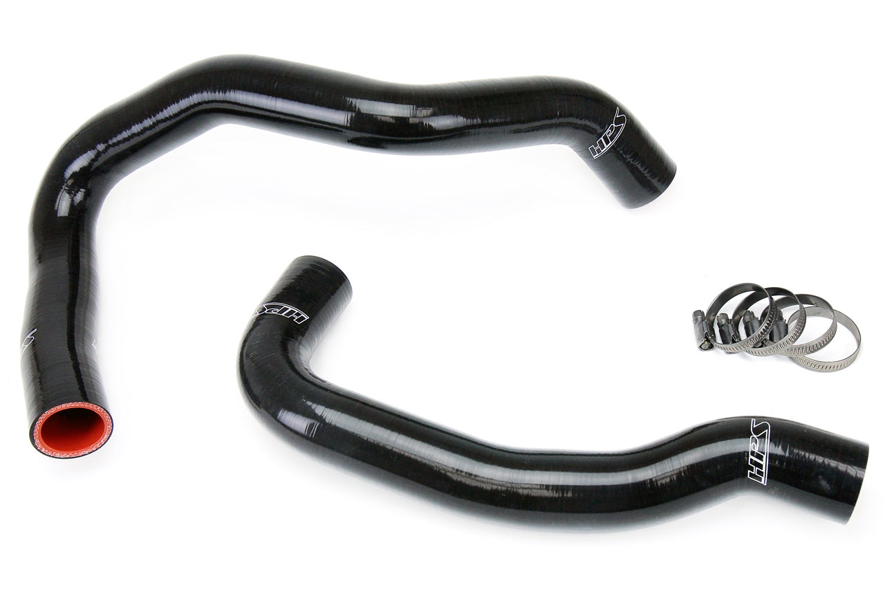 HPS Black Silicone Radiator Hose Kit 1989-1998 Nissan 240SX KA 57-1044-BLK