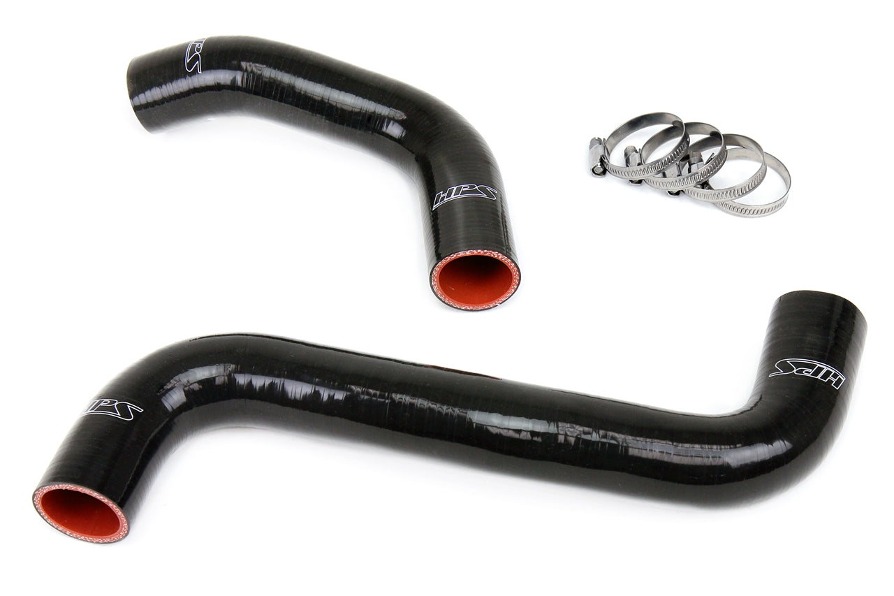 HPS Black Silicone Lower Upper Radiator Coolant Hose 2008-2011 Subaru Impreza 2.5L Non Turbo 57-1064-BLK