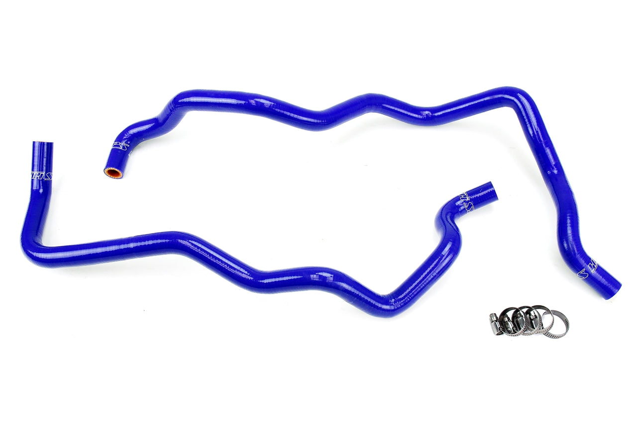 HPS Blue Silicone Heater Hose Kit 2007-2011 Jeep Wrangler JK Unlimted 3.8L V6 57-1220H-BLUE