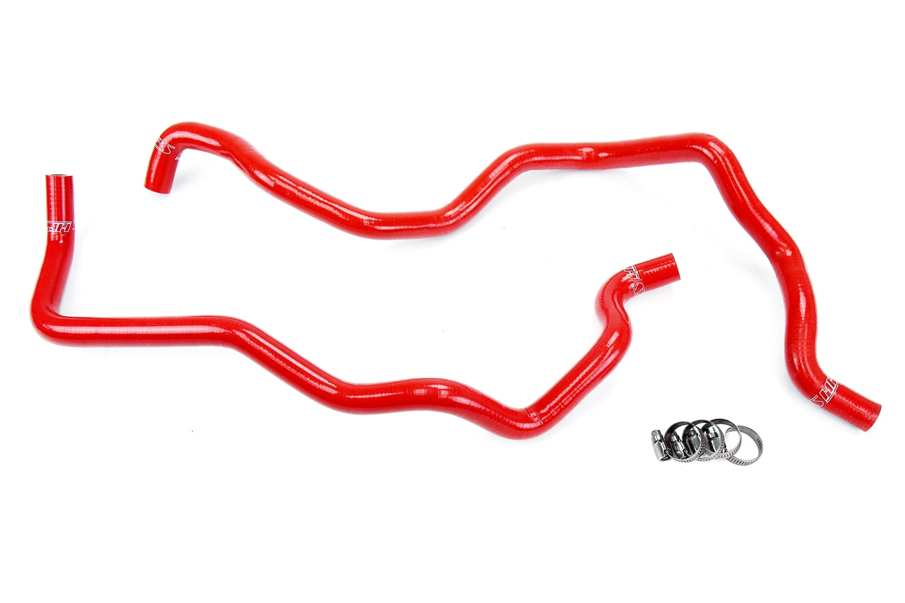 HPS Red Silicone Heater Hose Kit 2007-2011 Jeep Wrangler JK Unlimted 3.8L V6 57-1220H-RED