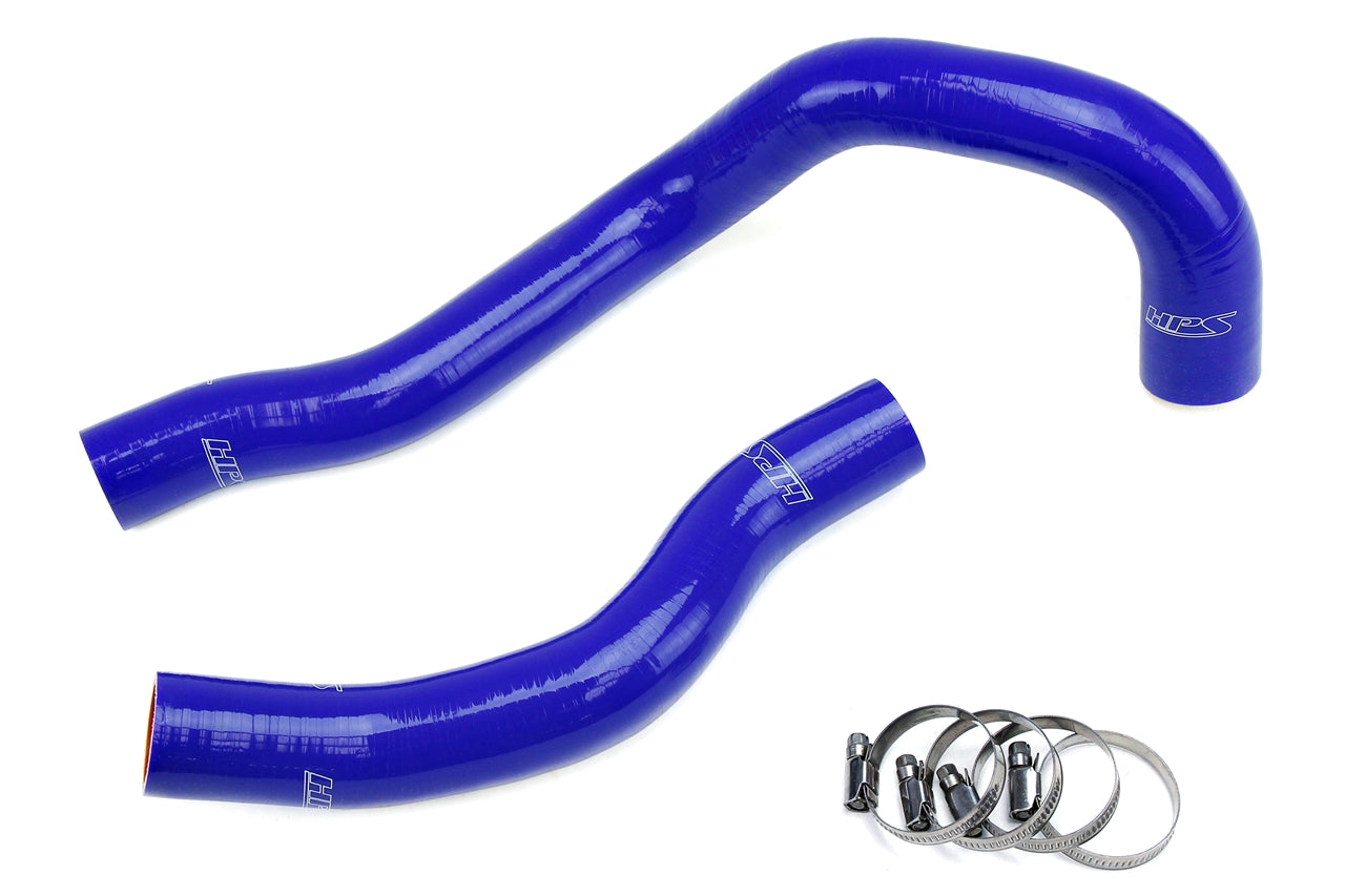 HPS Blue Silicone Radiator Hose Kit 1993-1998 Toyota Supra MK4 Non Turbo 2JZGE 3.0L I6 57-1225-BLUE